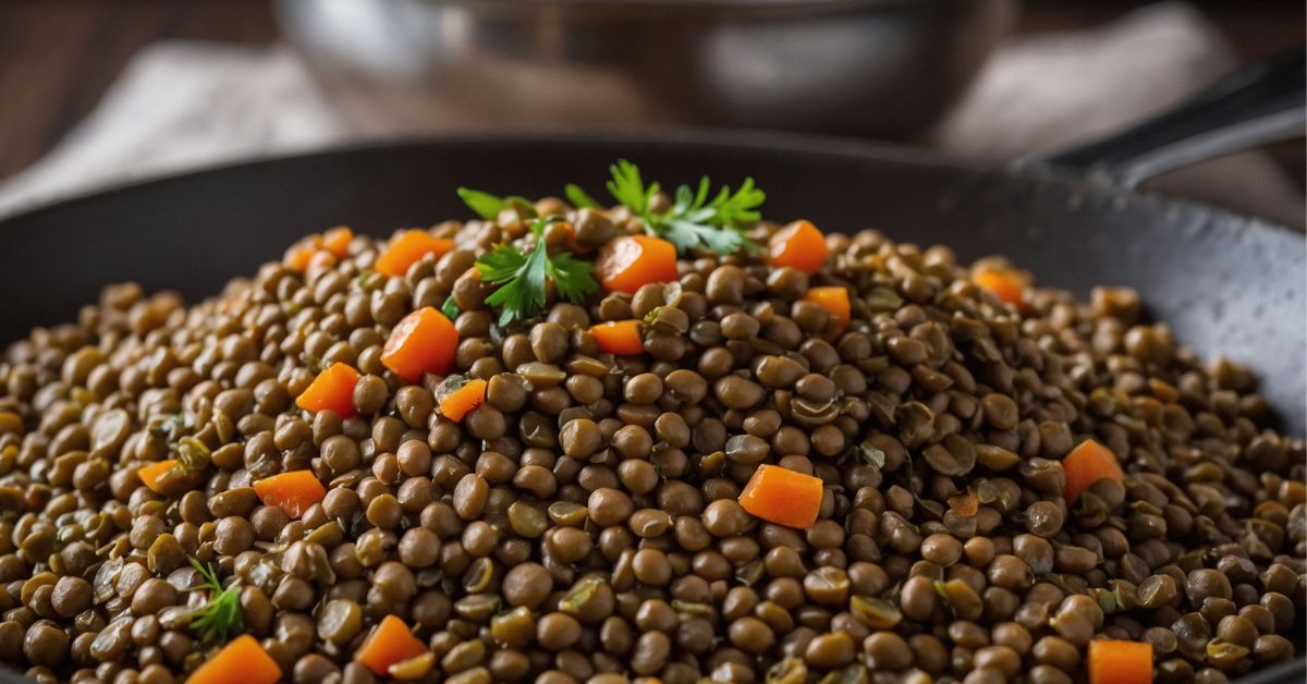 cooked lentils for dogs