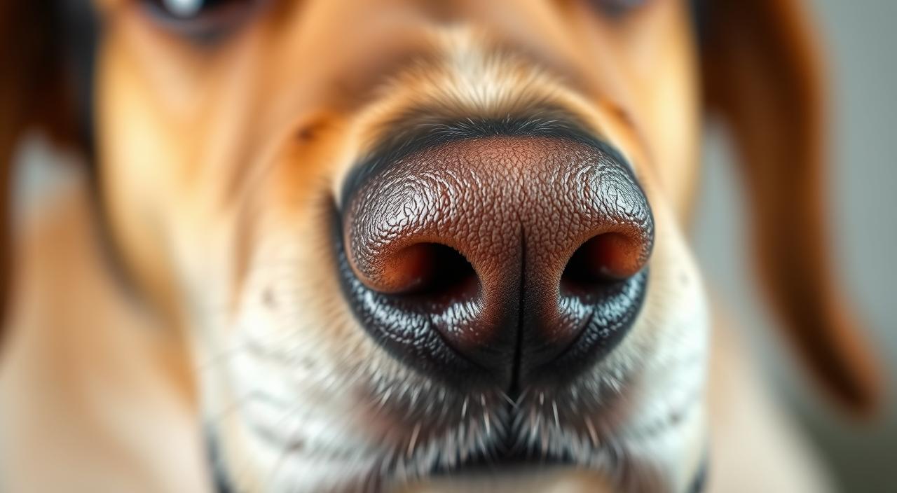 dry nose in dogs causes